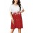 Women's 3D All-Over Christmas Snowman & Golden Fireworks Print Strapless Dress with Pocket - Elegant Sleeveless Party Wedding New Year Dress, Machine Washable Festive Dress for Special Occasions