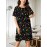 Women'S 3D Printing Christmas Snowman Golden Fireworks Print Sleeveless Dress | Peplum Style with Pockets, Bandeau Collar, Perfect for All Seasons