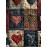Women's Soft Patchwork Sweater Jacket with Heart & Plaid Print - Winter Warm Coat, Belt-Free Waist Tie, Layered Collar & Round Neck, Machine Washable Long Sleeve Blazer (Brown/Black/Red/Beige/Grey/White/Blue/Pink) - Layered Over Dresses