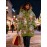 Large-sized Cat And Flower Pattern Hooded Cardigan for Women, Loose And, Warm Sweater Coat for Autumn And Winter., Cozy Clothing, Winter Sweater, Floral Pattern, Stylish Hoodie, Soft Material, Cozy Knitwear, Buttonup Coat, Oversized Cardigan